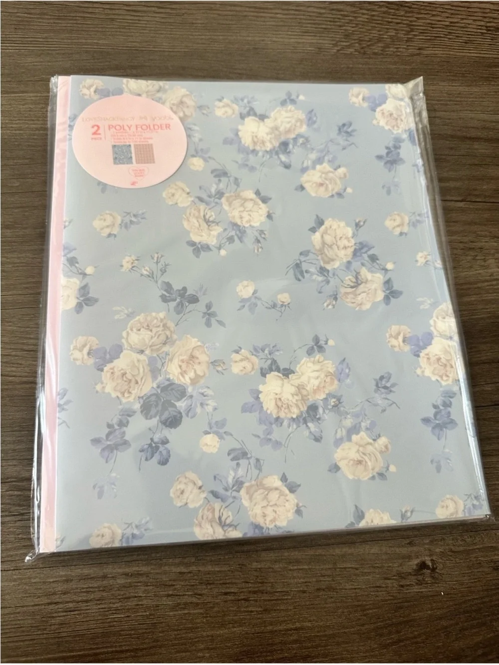 LoveShackFancy x Target - Yoobi 2pk Poly Prong Folders